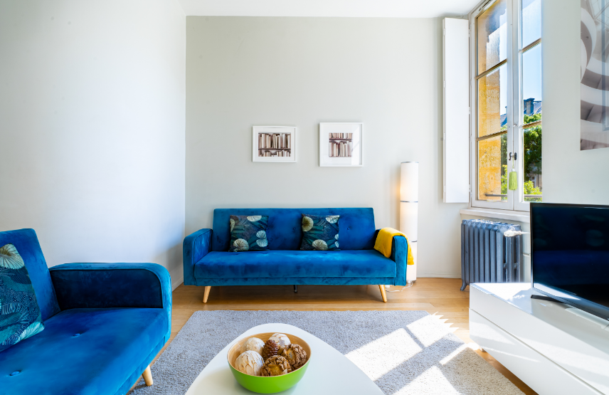 Maison Lafayette Jardin Public. Edvard Living room