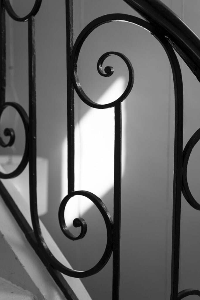 Maison Lafayette Jardin Public détail cage d'escalier